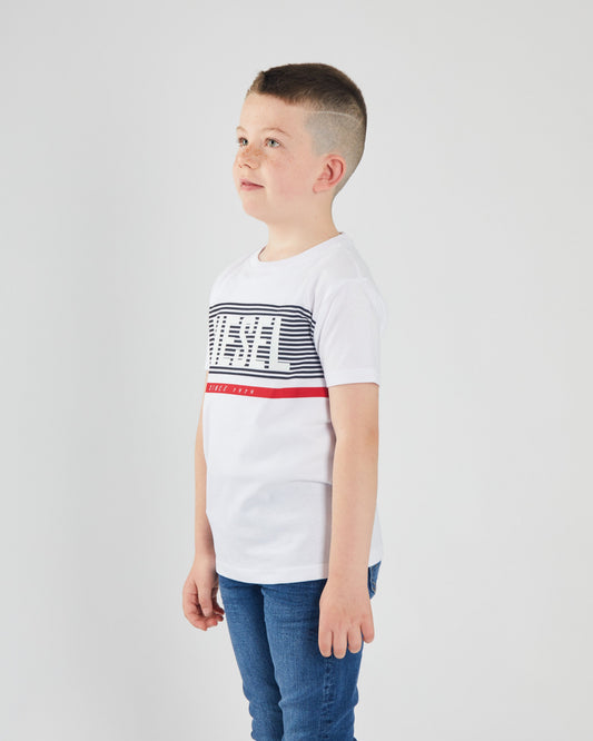 Tiver Tee White / Red