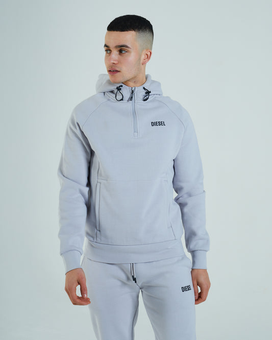 Leo Half Zip Supreme Grey