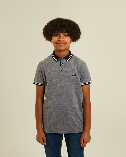 Mac Birdseye Polo Navy