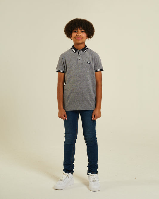 Mac Birdseye Polo Navy