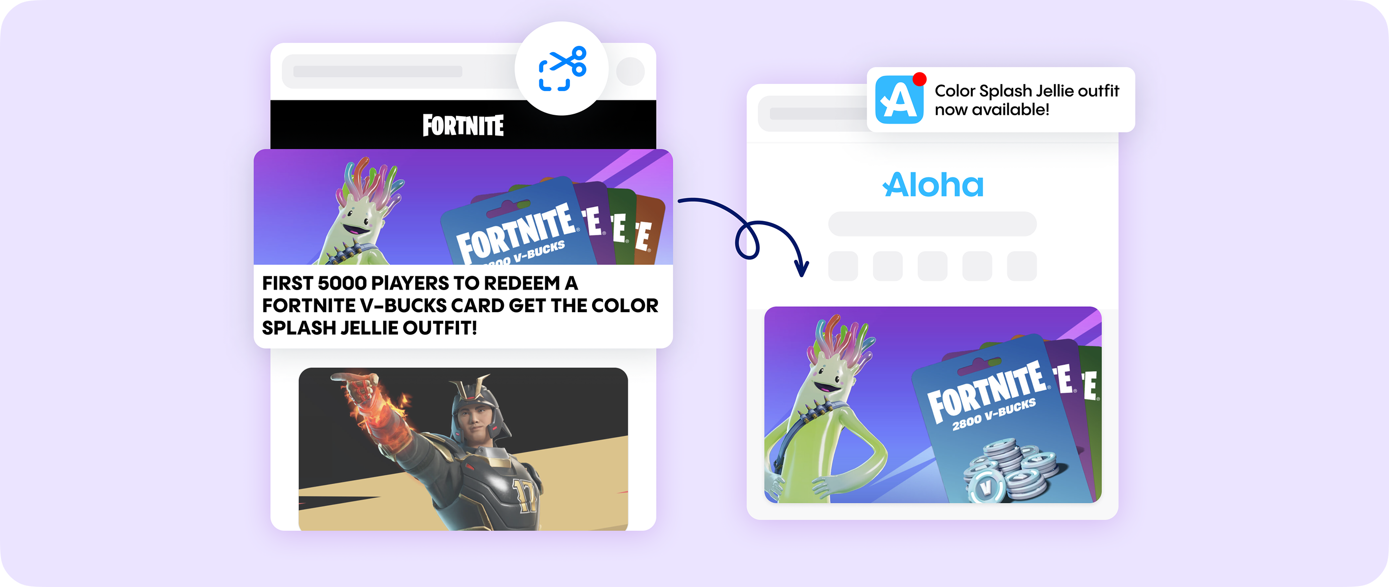 Snips by Aloha Browser: follow about discounts on the items you love, the latest sports updates, ticket drops for your favorite artists, hotel and changes in flight price