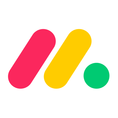 monday.com + GitHub logo