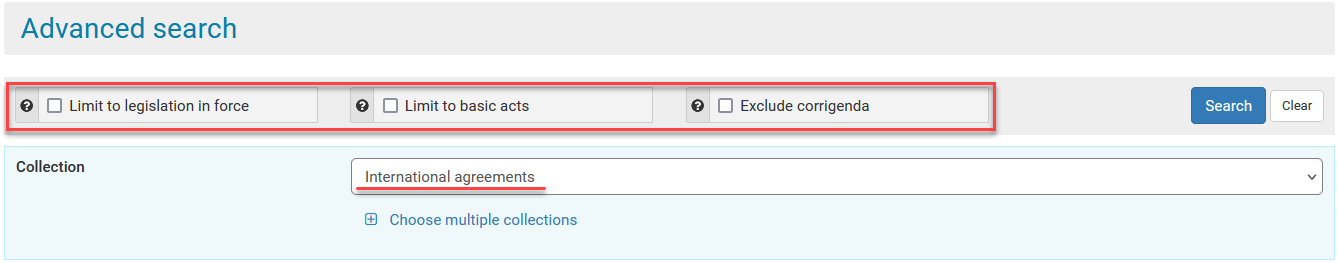 Screenshot showing where you can tick the one of the checkboxes