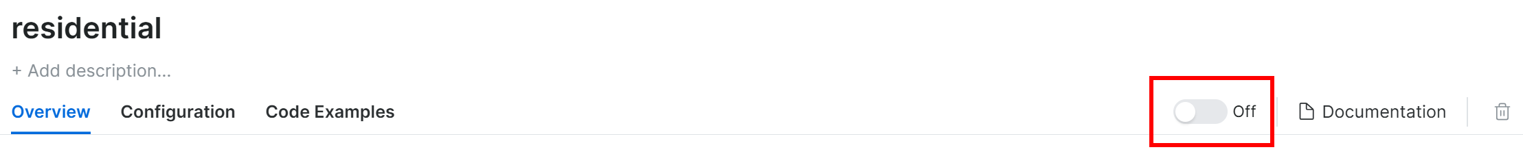 Pulsar el botón de activación