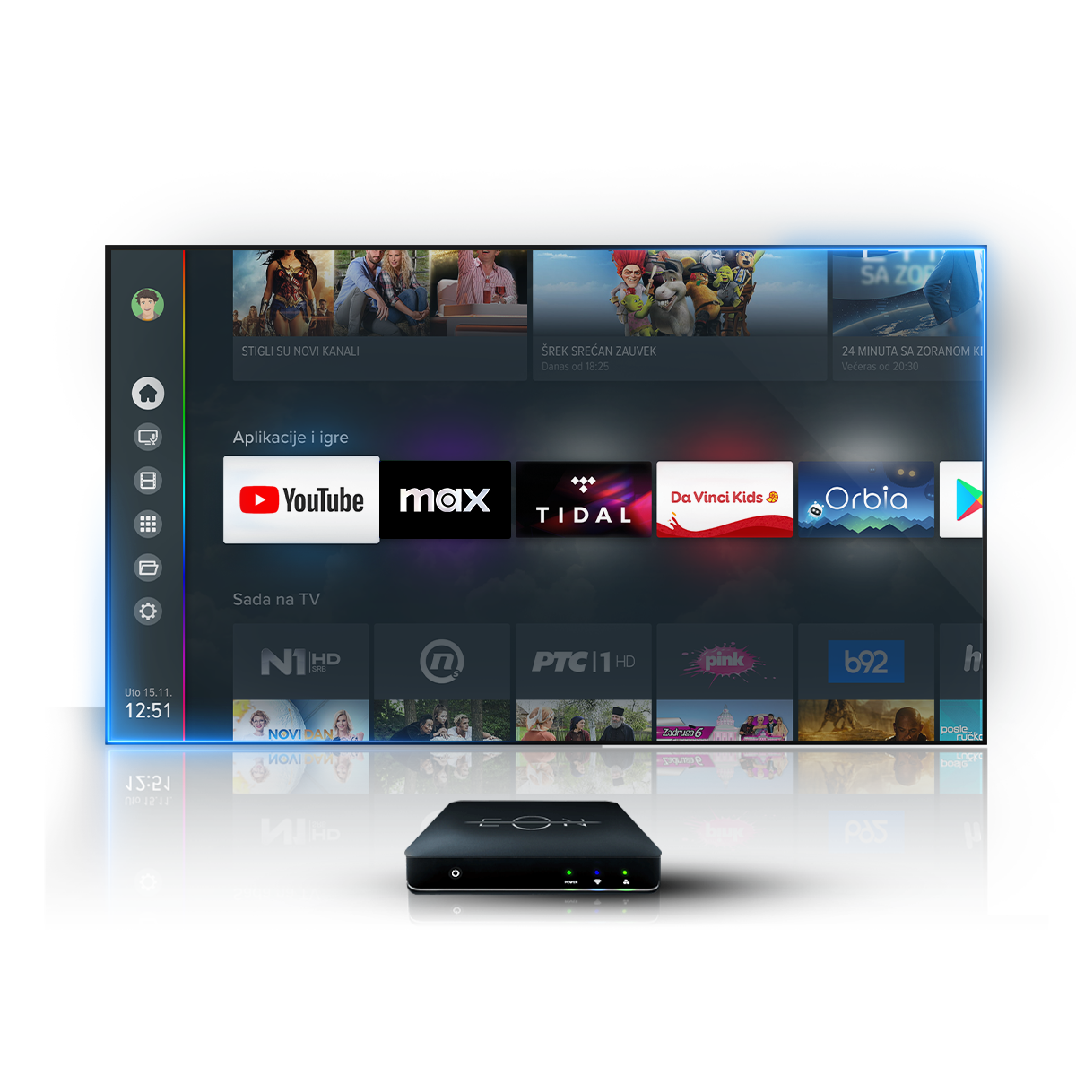 Aplikacije i igre na Eon smart boxu