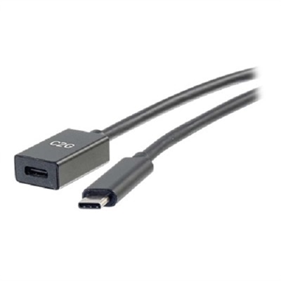 C2G 3ft USB C Extension Cable - USB C to USB C Extension Cable - USB 3.1 Gen 1 - 5Gbps - M/F