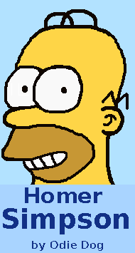 Picture of my ghost, Homer Simpson