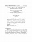 Research paper thumbnail of Electronic Properties of Rare Earth Monopnictides